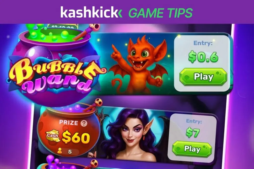 Bubble Wand Game Tips on KashKick