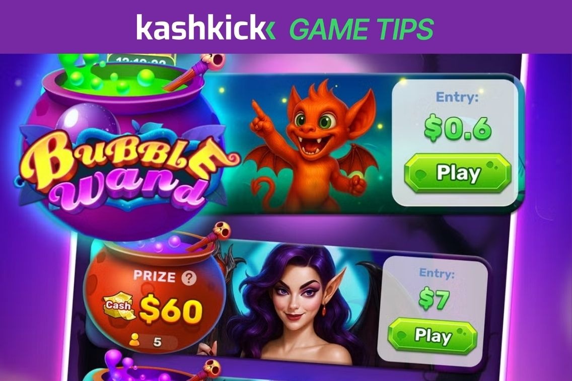 Bubble Wand Game Tips on KashKick