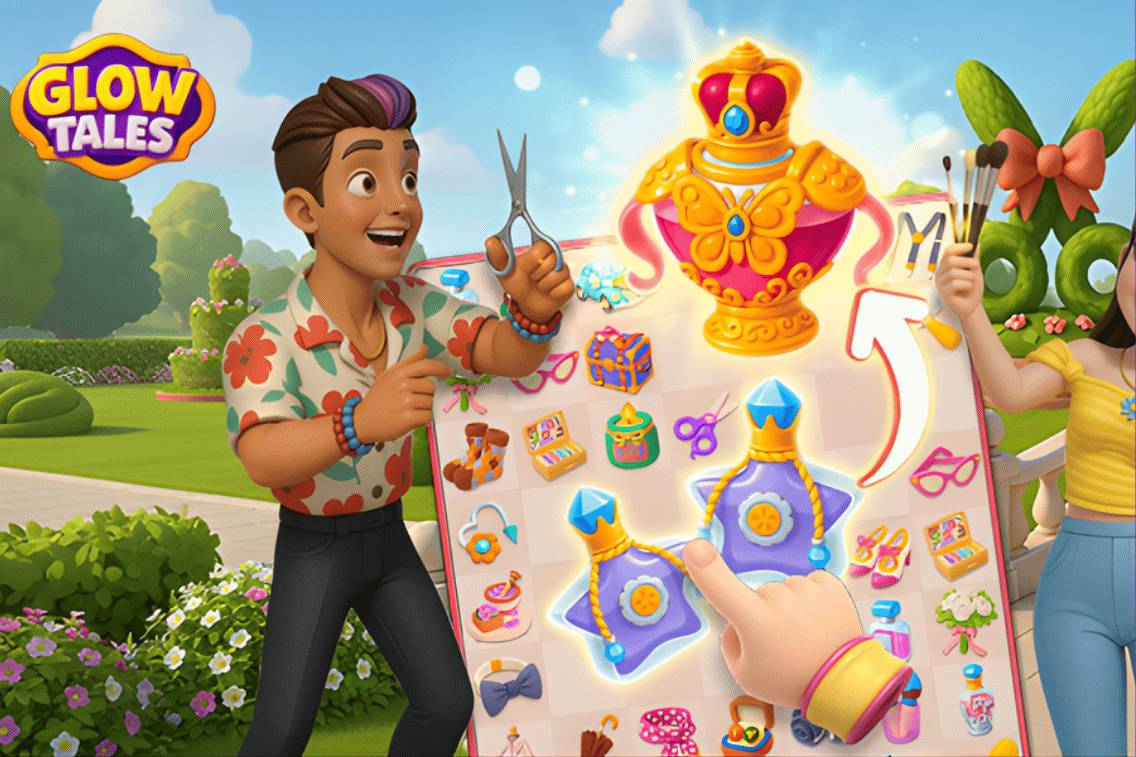 Glow Tales Merge & Makeover (1)