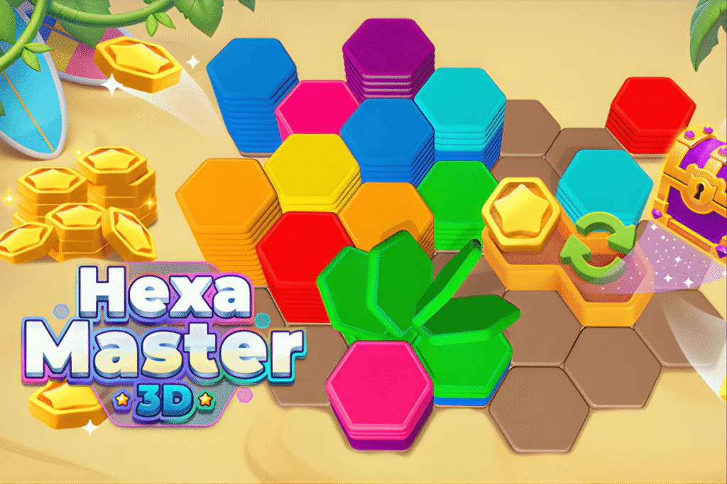 Hexa Master 3D - Color Sort