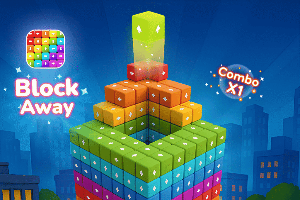 Block Away - Tap Out Puzzle