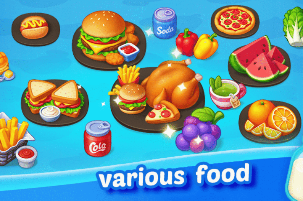 Food Sort Puzzle Game