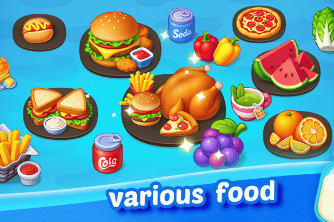Food Sort Puzzle Game