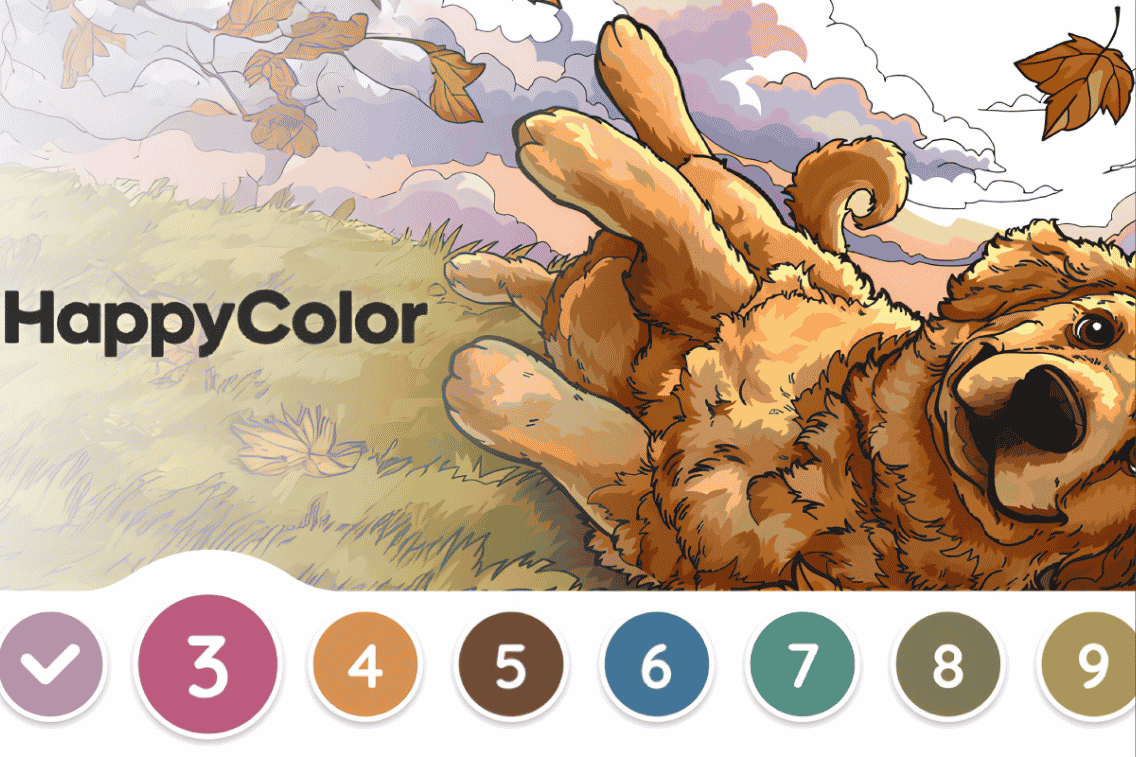 Happy Color® Coloring Book