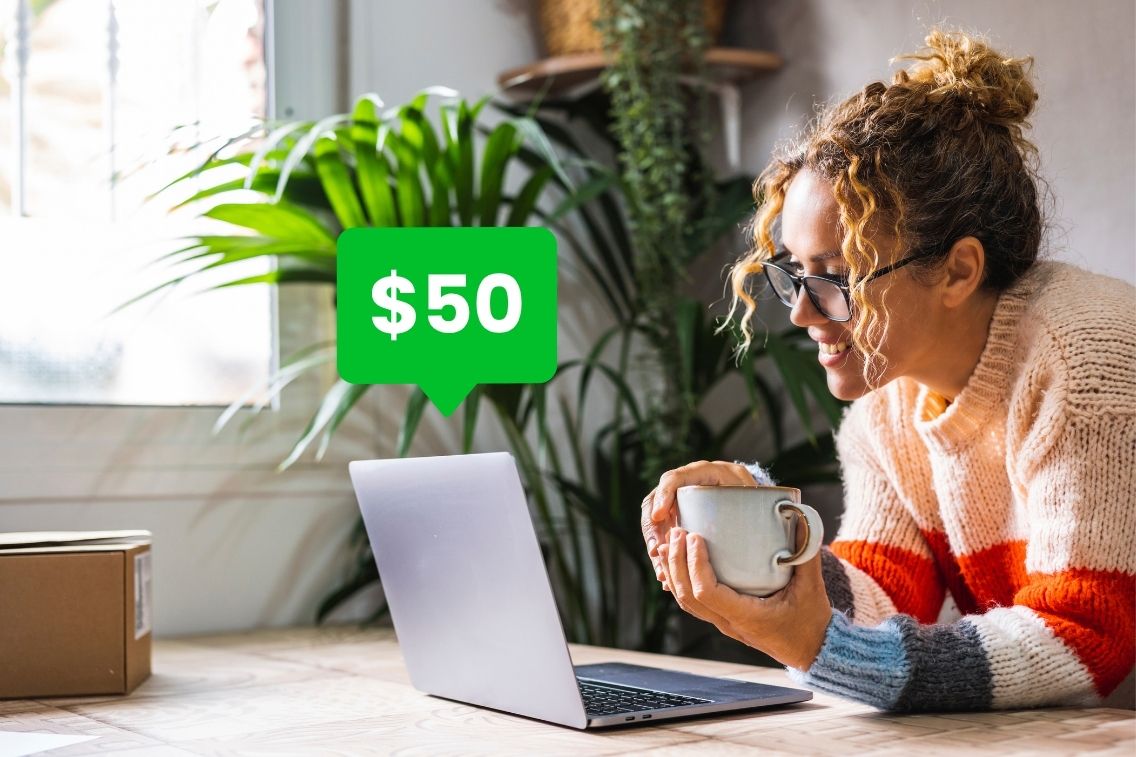 how to make an extra $50 a month