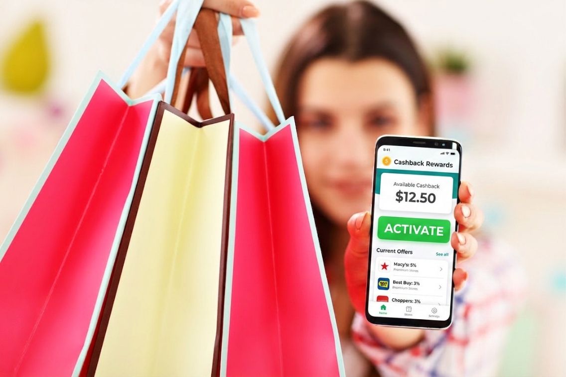 cash back apps without receipts on a smartphone