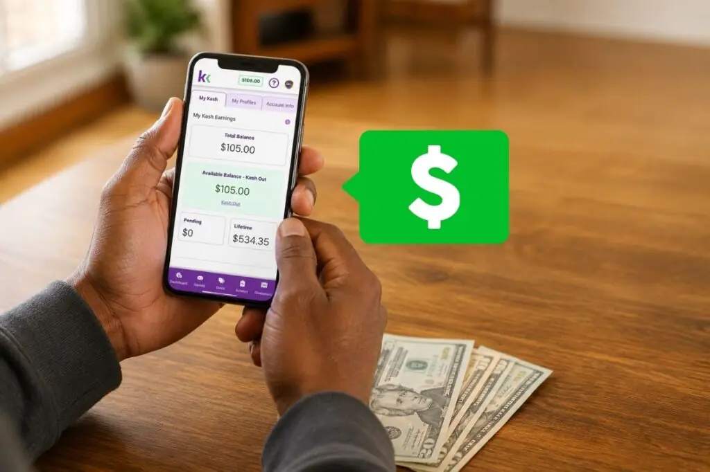 does KashKick pay real money proof of cashout