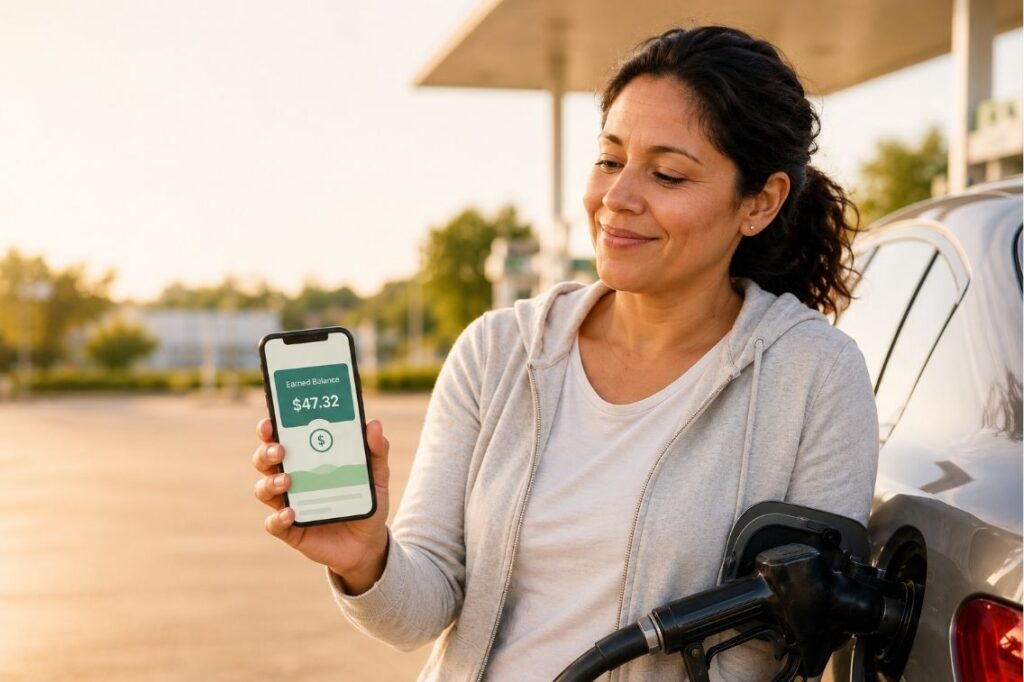 how to get free gas using rewards apps and fuel points at the pump