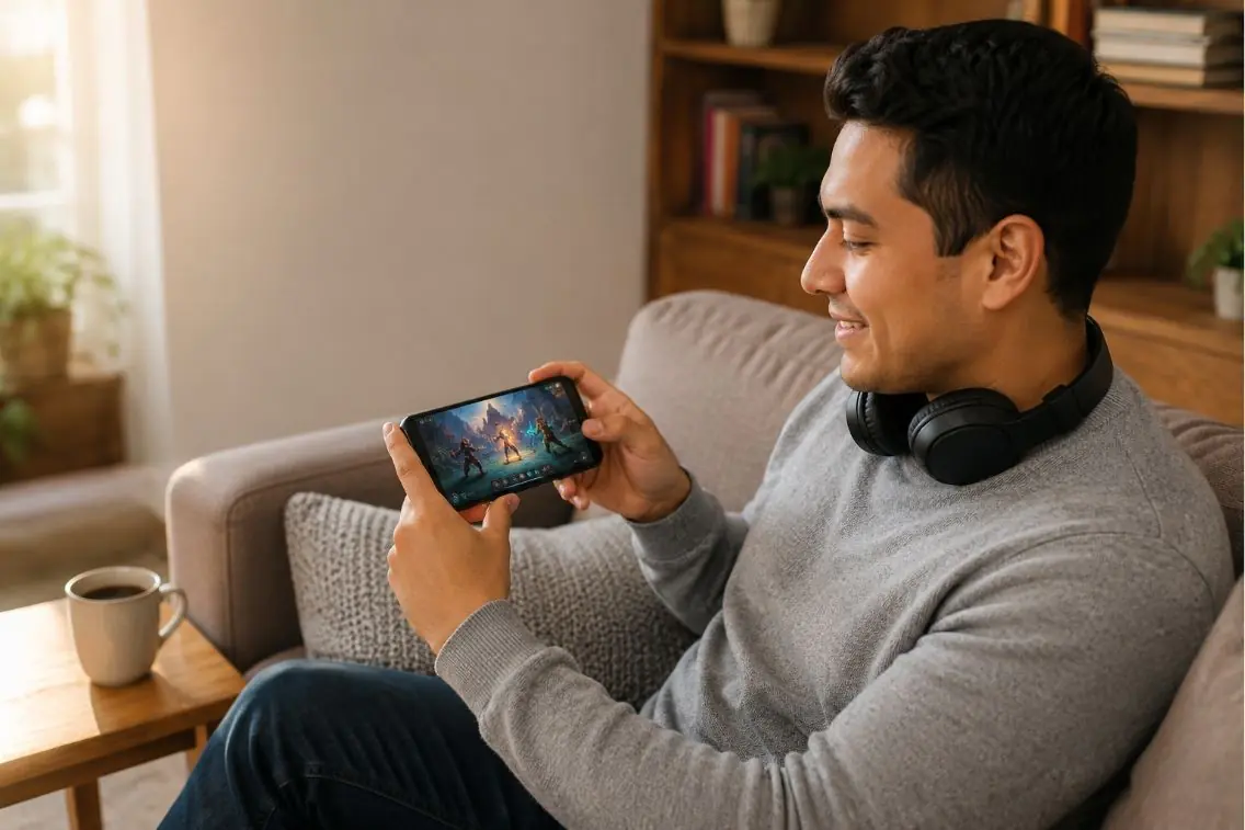 Lineup of the best mobile RPG games for 2026 shown on a smartphone screen