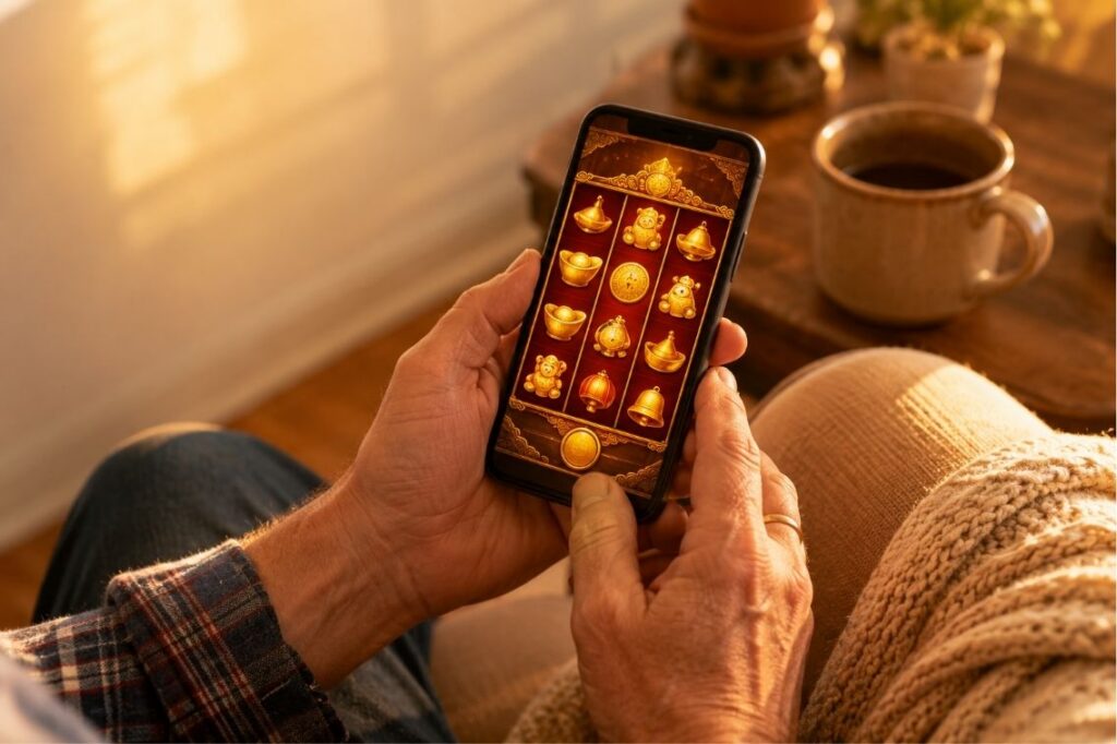 How to play 88 Fortunes Slots on a phone with golden Asian-themed reels