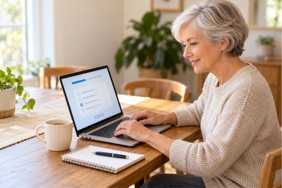 person taking a paid online study on a laptop, is Prolific legit review